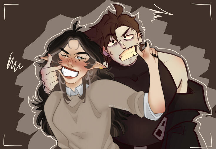 Collab! (Right side mine)
